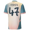 Original Trikotsatz Manchester City Foden 47 4.trikot 2024-25 Für Kinder